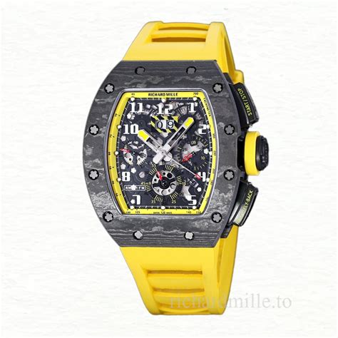 Richard Mille RM011 Yellow Storm